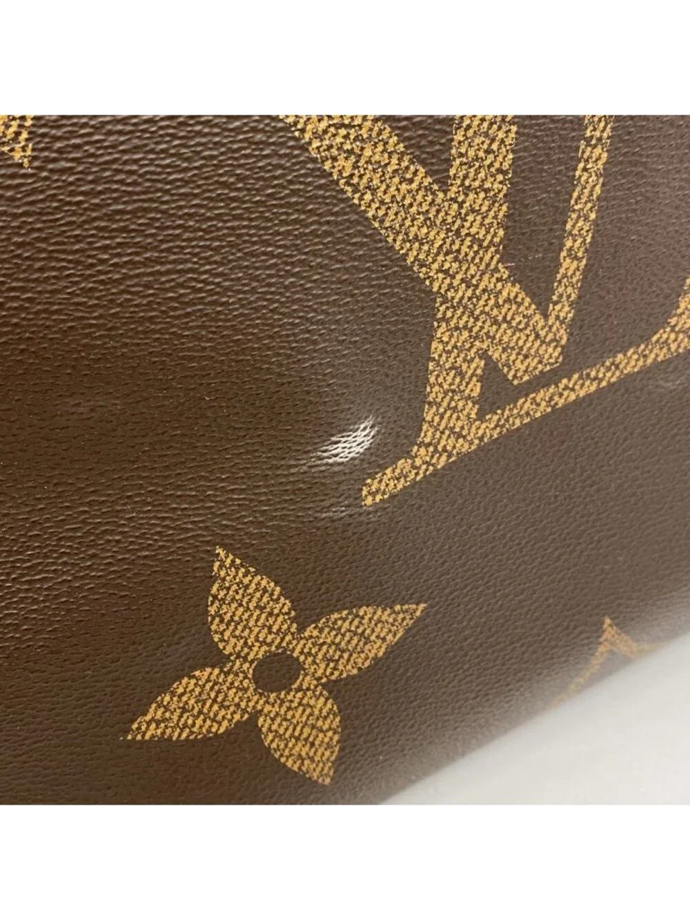 Louis Vuitton Tote Monogram Giant Reverse On The Go GM Brown 2-Way